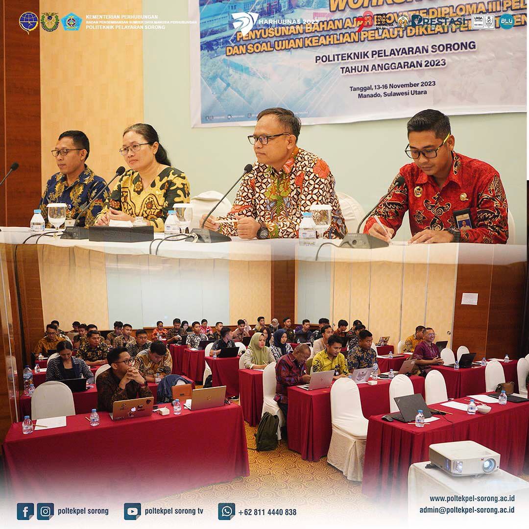 Workshop Penyusunan Bahan Ajar Inovatif Diploma Iii Pelayaran Dan Soal Ujian Keahlian Pelaut