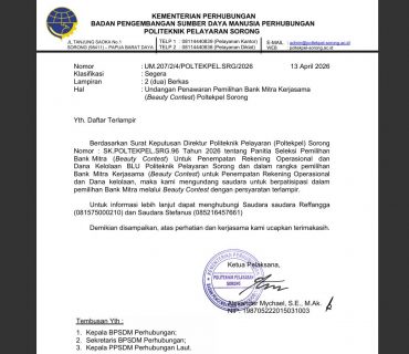 BEAUTY CONTEST – UNDANGAN PENAWARAN BANK MITRA